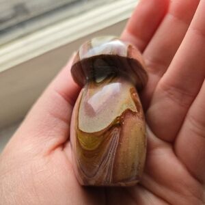 Polychrome Jasper Mushroom